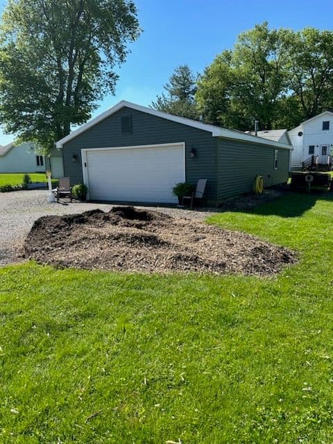 Gallery photos for Monticello Yard Upgrade with Stump Removal: Image #1